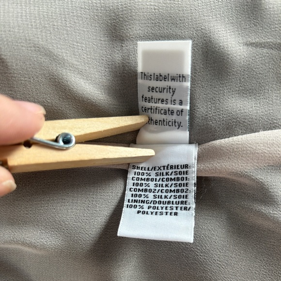 Diane Von Furstenberg Seraphina Silk Colorblock Blouse Size 6 NWOT - Picture 12 of 12